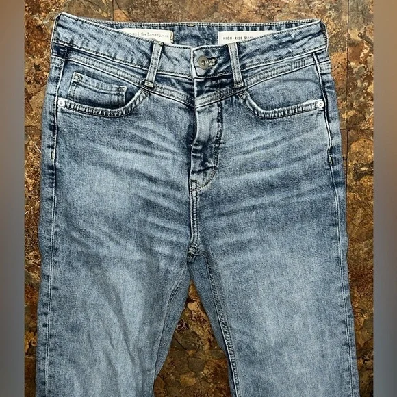 Pilcro And The Letterpress Jeans Women’s High Rise Slim Size 27 - Picture 3 of 12